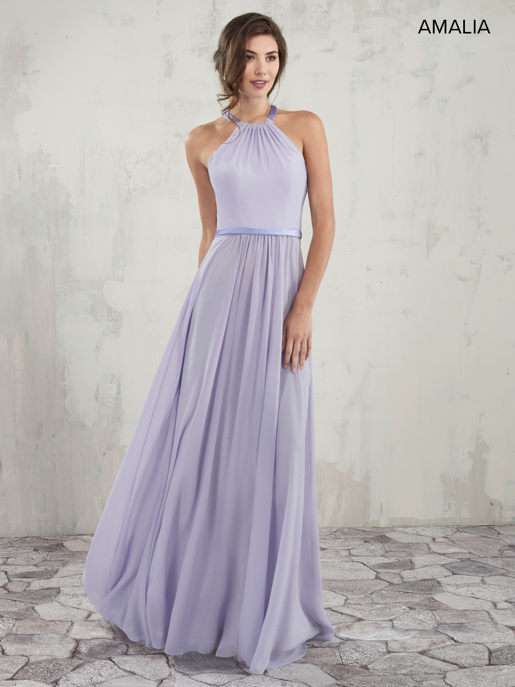 Purple Bridesmaid Dress